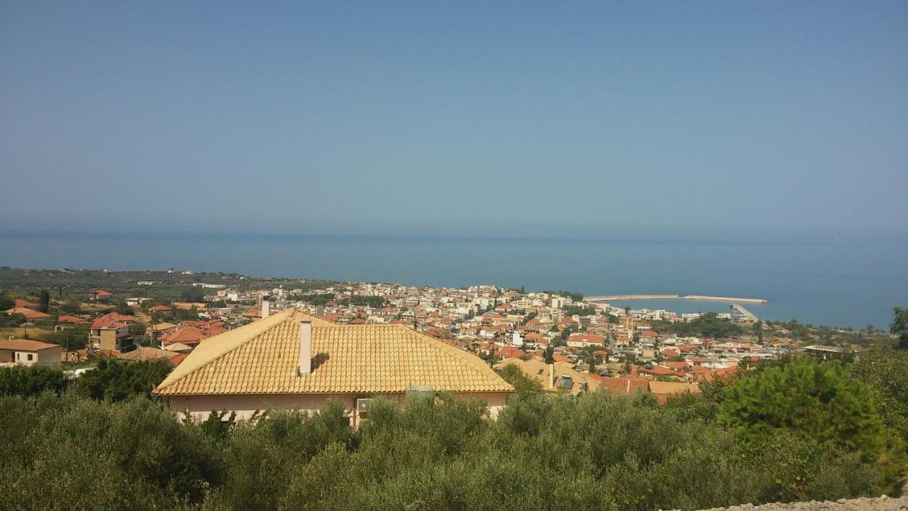 基帕里夏Kiparissia Castle & Sea View别墅 外观 照片